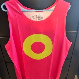 Phish Pink Tank Top with donut